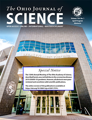 The Ohio Journal of Science Volume 120, Number 1