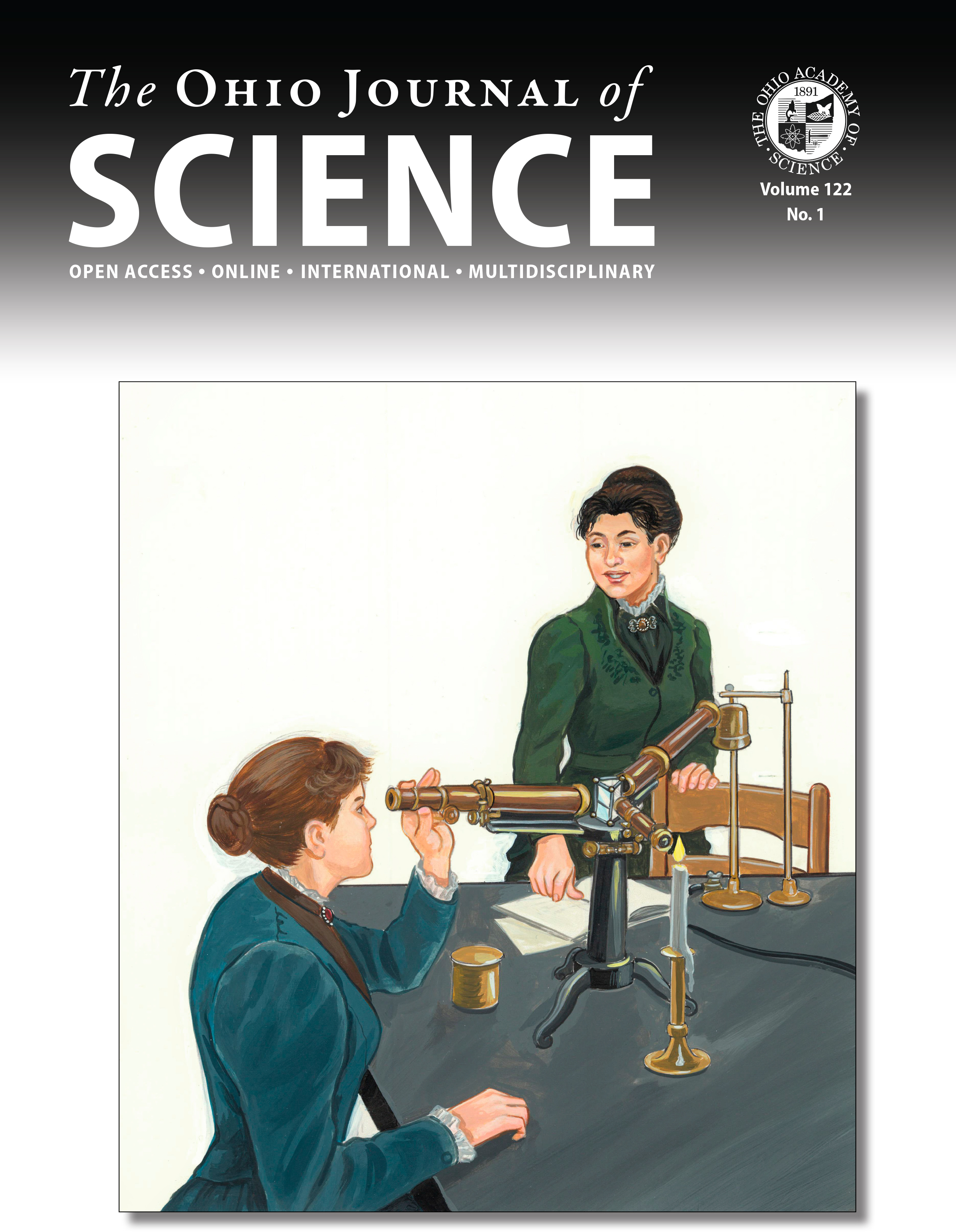 Cover image for The Ohio Journal of Science, Vol. 122, No. 1 (2023)